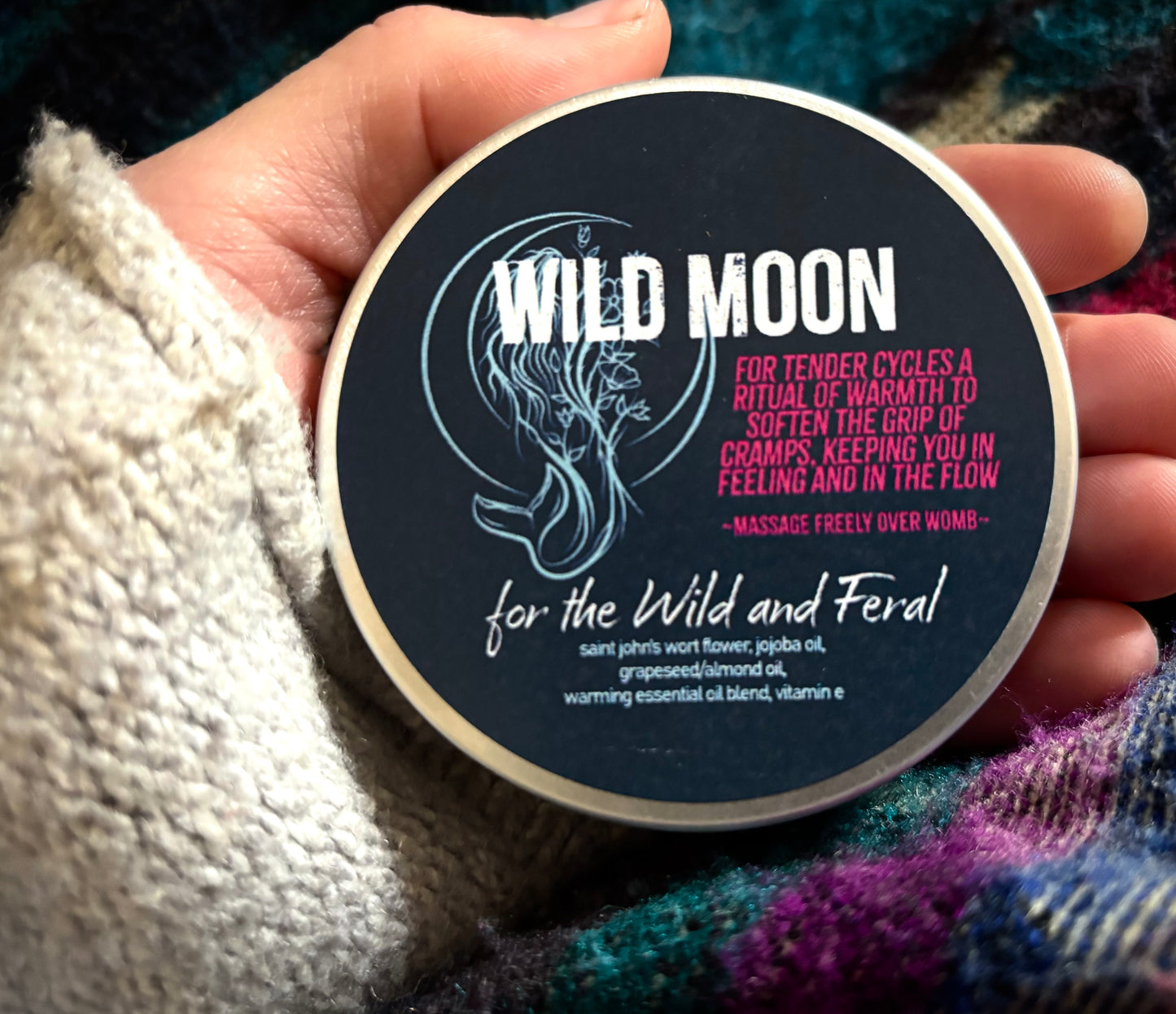 Wild Moon Balm ~ Menstrual Cramp Ease