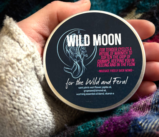 Wild Moon Balm ~ Menstrual Cramp Ease